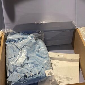 LAKE Lolly Dress in Morning Blue- New! Never worn/original packaging. Size M